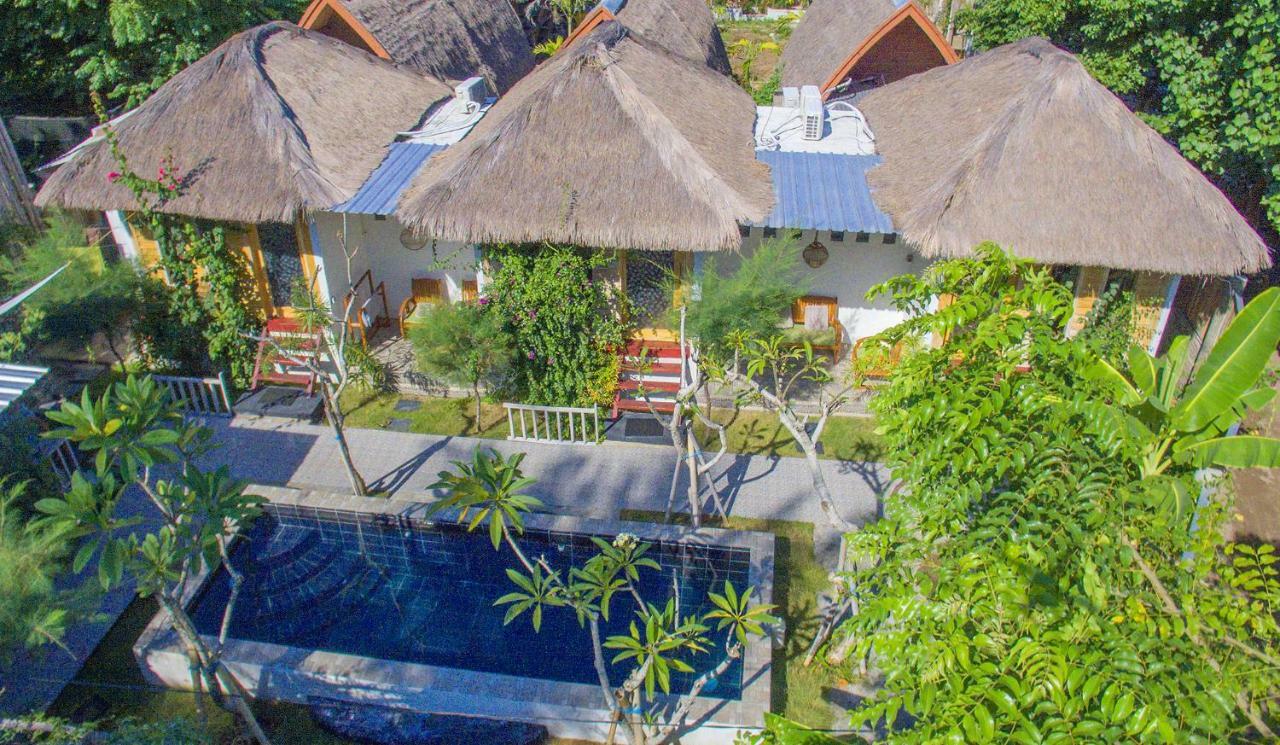 The Huts Villa Gili Trawangan Exterior foto