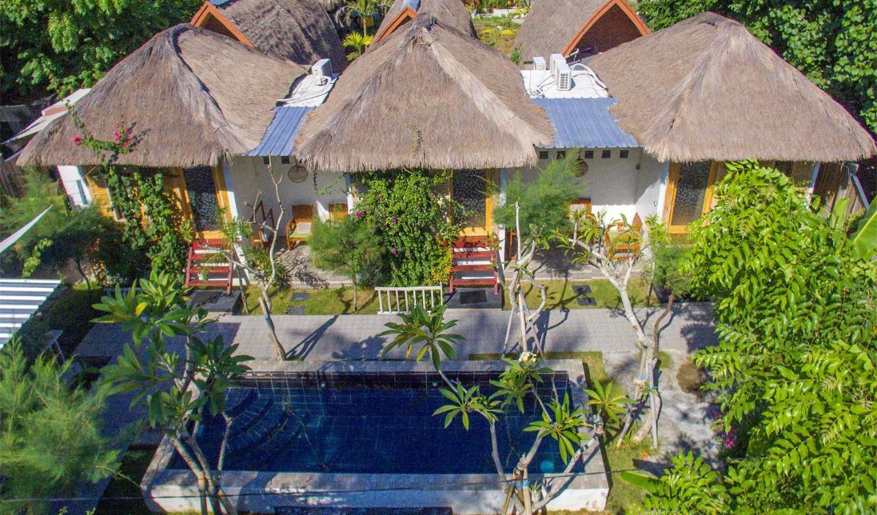 The Huts Villa Gili Trawangan Exterior foto